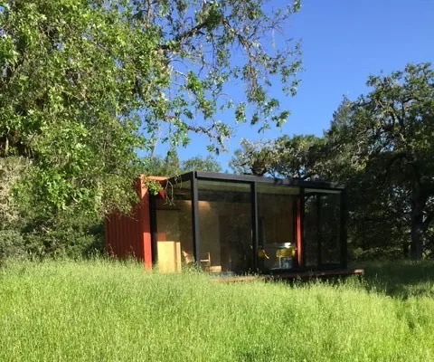 Off-Grid Container Exterior View